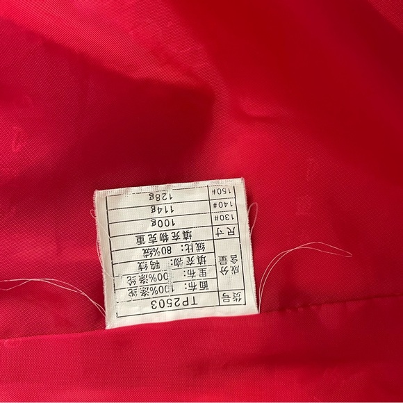 Red Down Parka Puffer - Picture 8 of 11